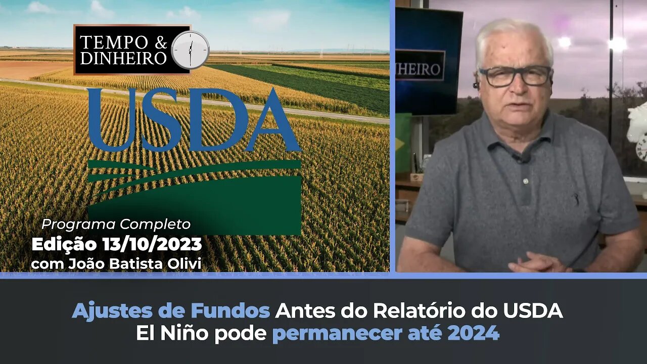 Soja em Chicago: Fundos ajustam posições, El Niño pode permanecer até março de 2024