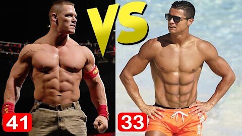 John Cena Vs Cristiano Ronaldo Transformation 2021 | Who is Better?