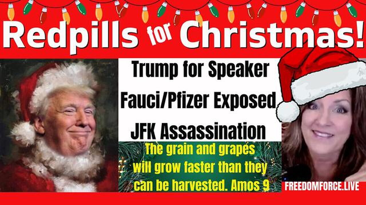 BOMBSHELL INTEL: Redpills for Christmas - JFK Assassination!