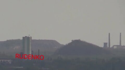 Russian Jet Over The City Of Avdeevka, The Territory Under Ukrainian Control