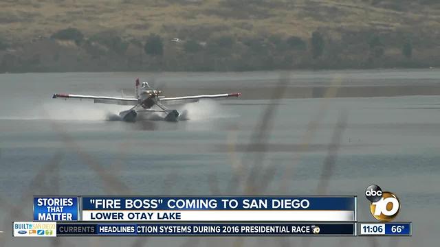 'Fire Boss' coming to San Diego