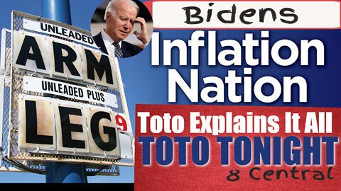 Toto Tonight LIVE 1/12/21 "Biden's Inflation Nation"