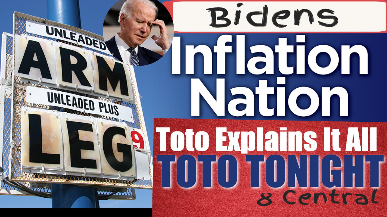 Toto Tonight LIVE 1/12/21 "Biden's Inflation Nation"