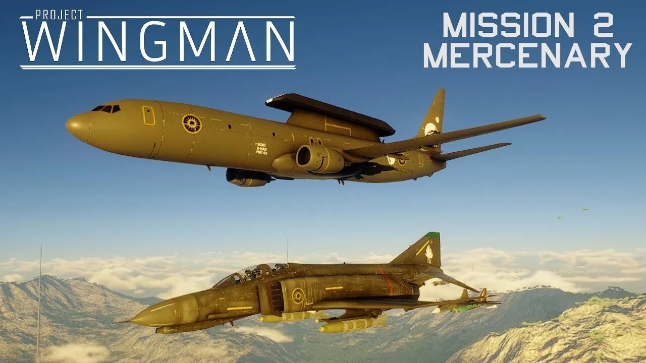 Project Wingman Mercenary Difficulty | T/F-4 | Mission 2: Frontiers