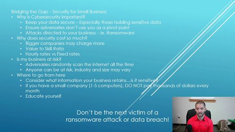 Bridging the Gap - Cybersecurity
