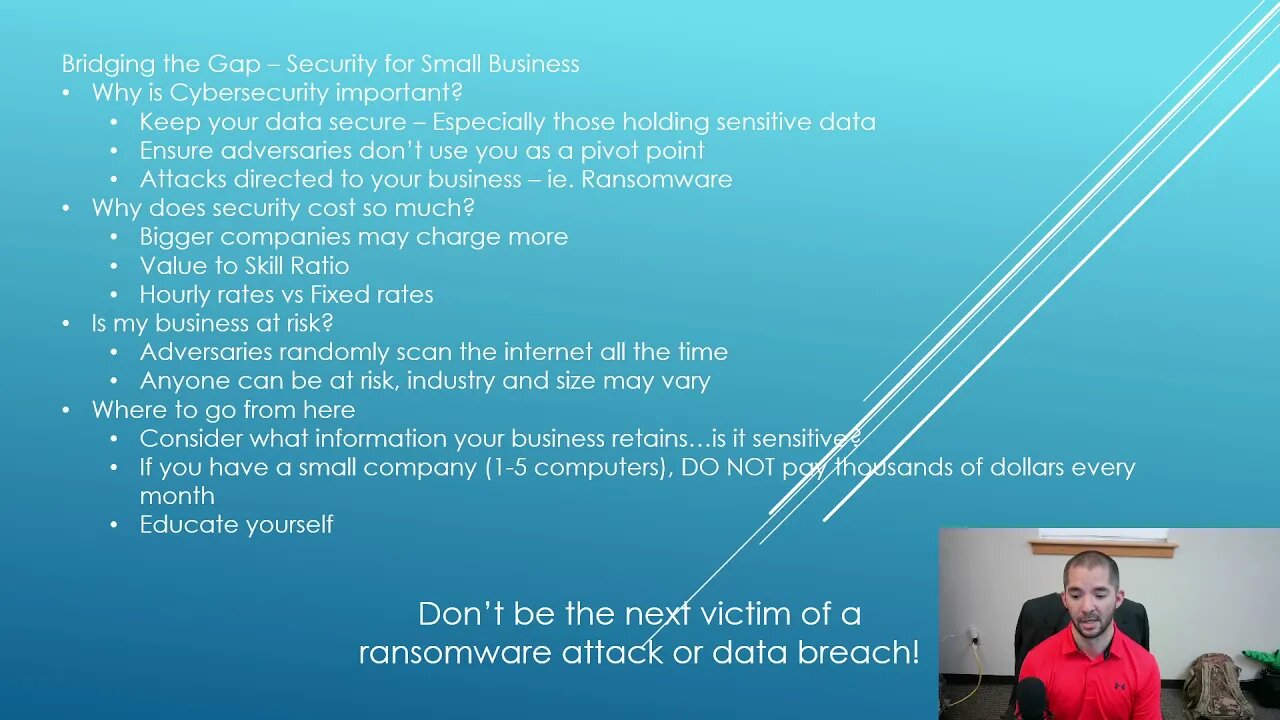 Bridging the Gap - Cybersecurity