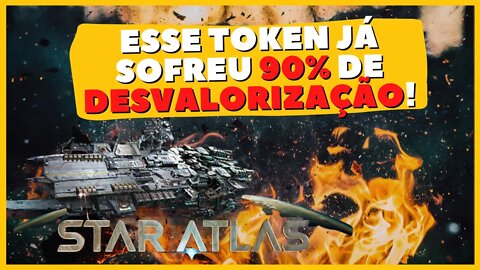 TOKEN DO STAR ATLAS JÁ DESVALORIZOU MAIS DE 90% - MINHA SINCERA OPINIÃO SOBRE O PROJETO!
