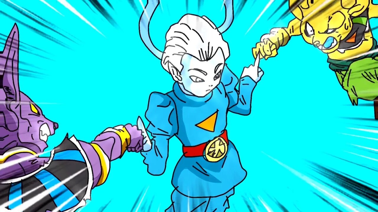 Lord Beerus vs. Everyone | Manga Animation