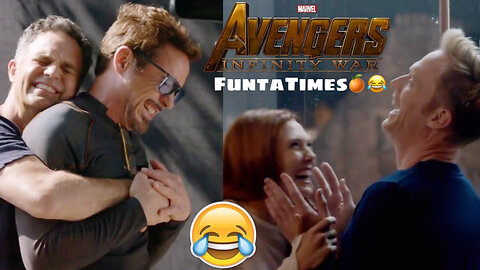 Avengers casts FUNNY MOMENTS