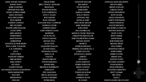 Full Backers Credits Shenmue 3 4k60