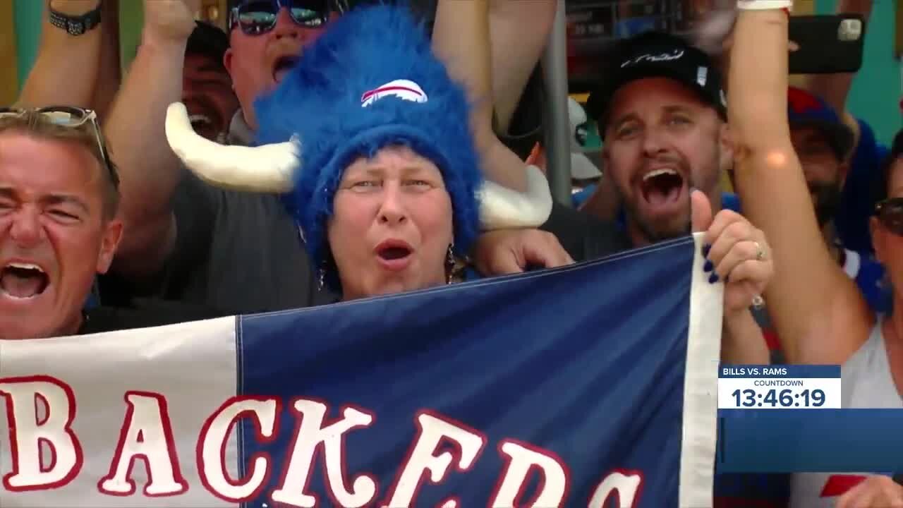 #BillsMafia descends on Los Angeles in anticipation of Thursday night's game