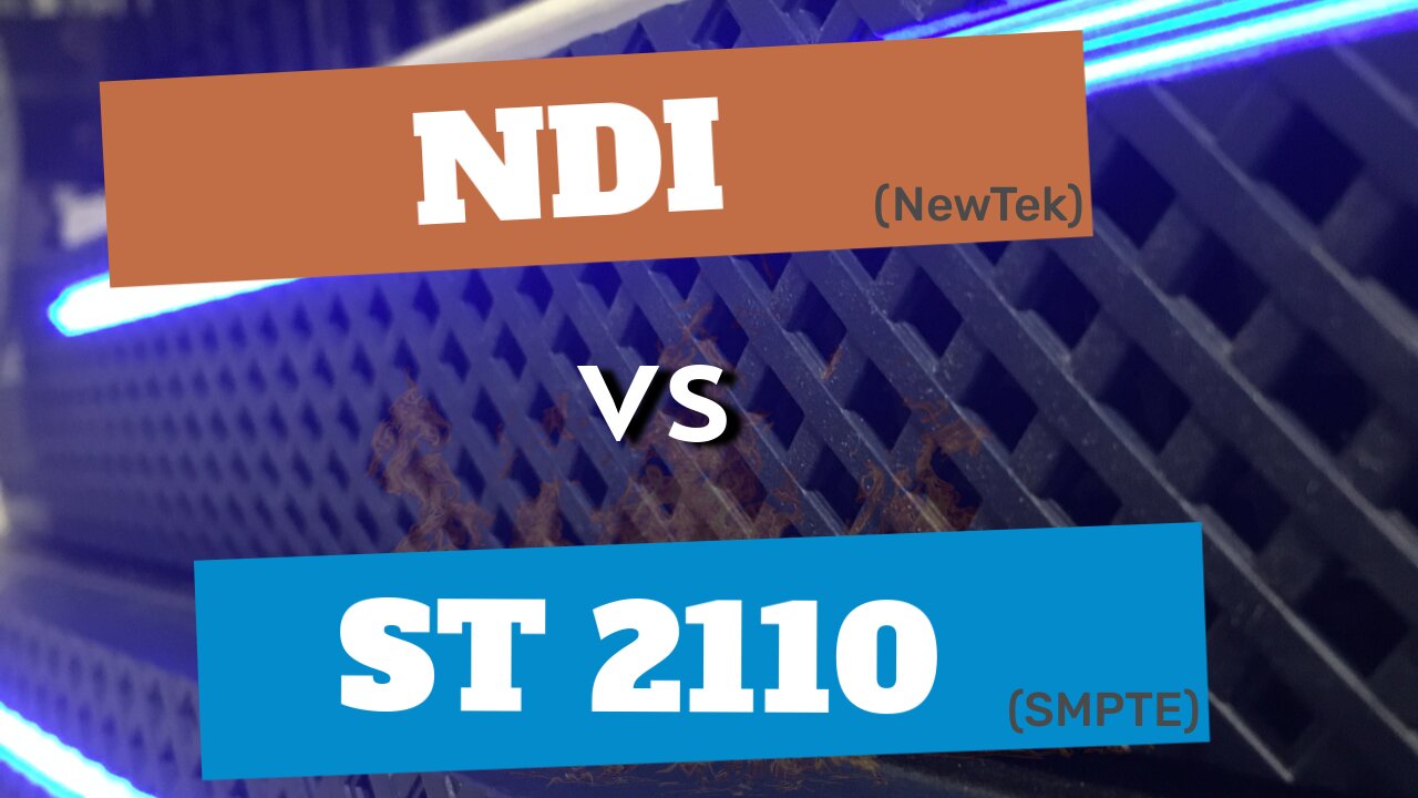 NDI vs SMPTE 2110 (ST2110): Which one will work for you?
