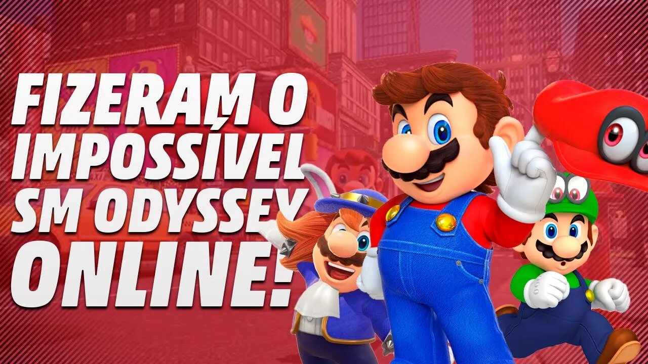 JOGUE SUPER MARIO ODYSSEY ONLINE NO PC OU SWITCH COM ESSE MOD INCRÍVEL!