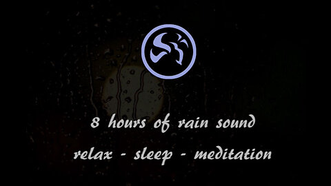 8 hours of relaxing rain sounds