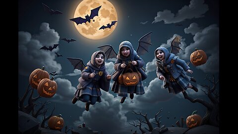 Mesmerise Music- Halloween Witches- Animated Music