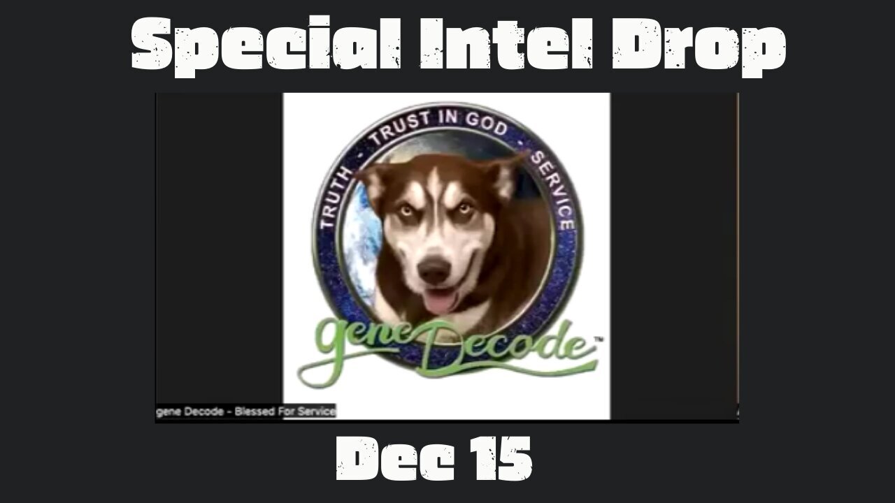 Gene Decode & AJ Roberts: Special Intel Drop That Will Change The Game All Together! Dec 15!