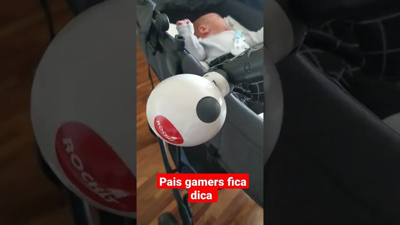 Os pais ficam loucos, aparelho que balança o carrinho ou berço do neném - Rockit Rocker