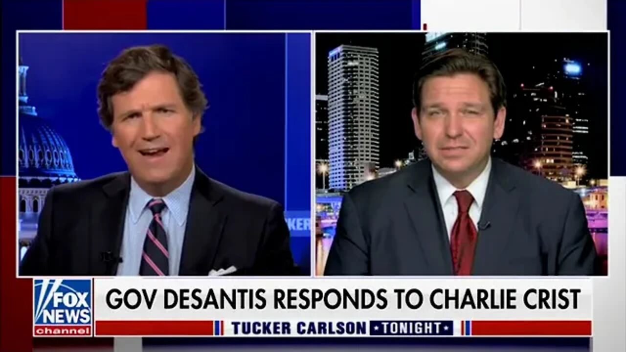 DeSantis People Support Me Because I Kep the State of Florida Opened and Protected Their Jobs