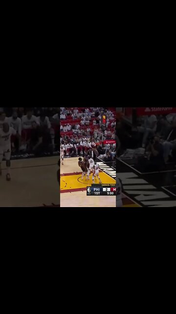 Bam with an early putback jam