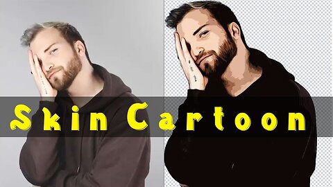 How to Make Skin Cartoon Effect in PhotoShop Cc