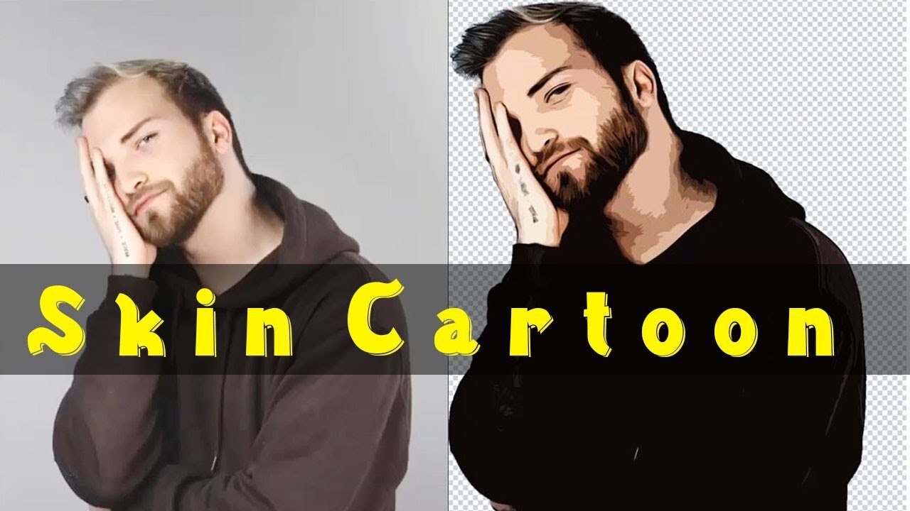 How to Make Skin Cartoon Effect in PhotoShop Cc
