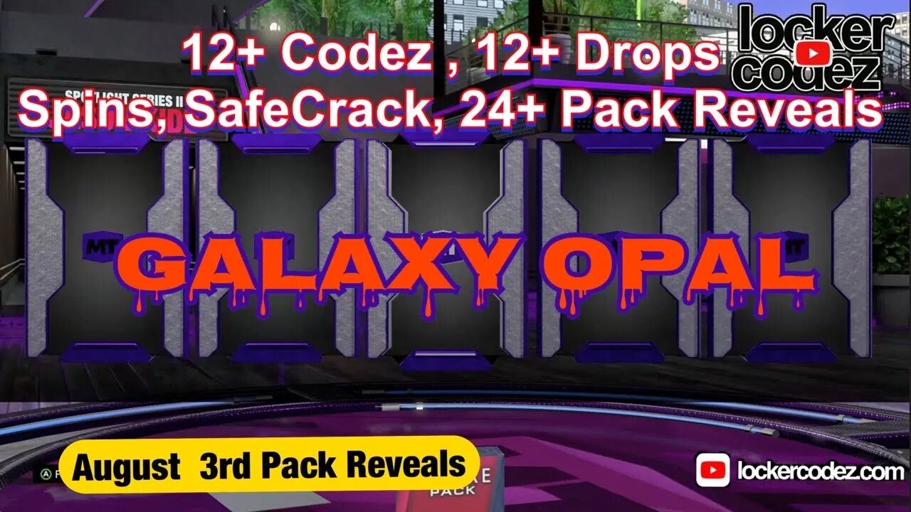 Pack Reveal! Galaxy Opal!!