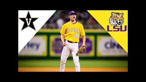 LSU vs #21 Vanderbilt Highlights | 2022 College Baseball Highlights