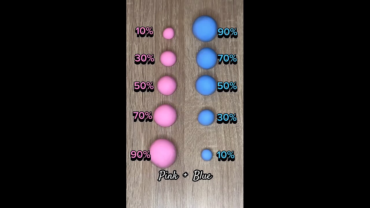 Pink_Vs_Blue,_Very_Satisfying_Color_Mix!_#shorts_#colormixing_#fyp_#clay_#art_#colors