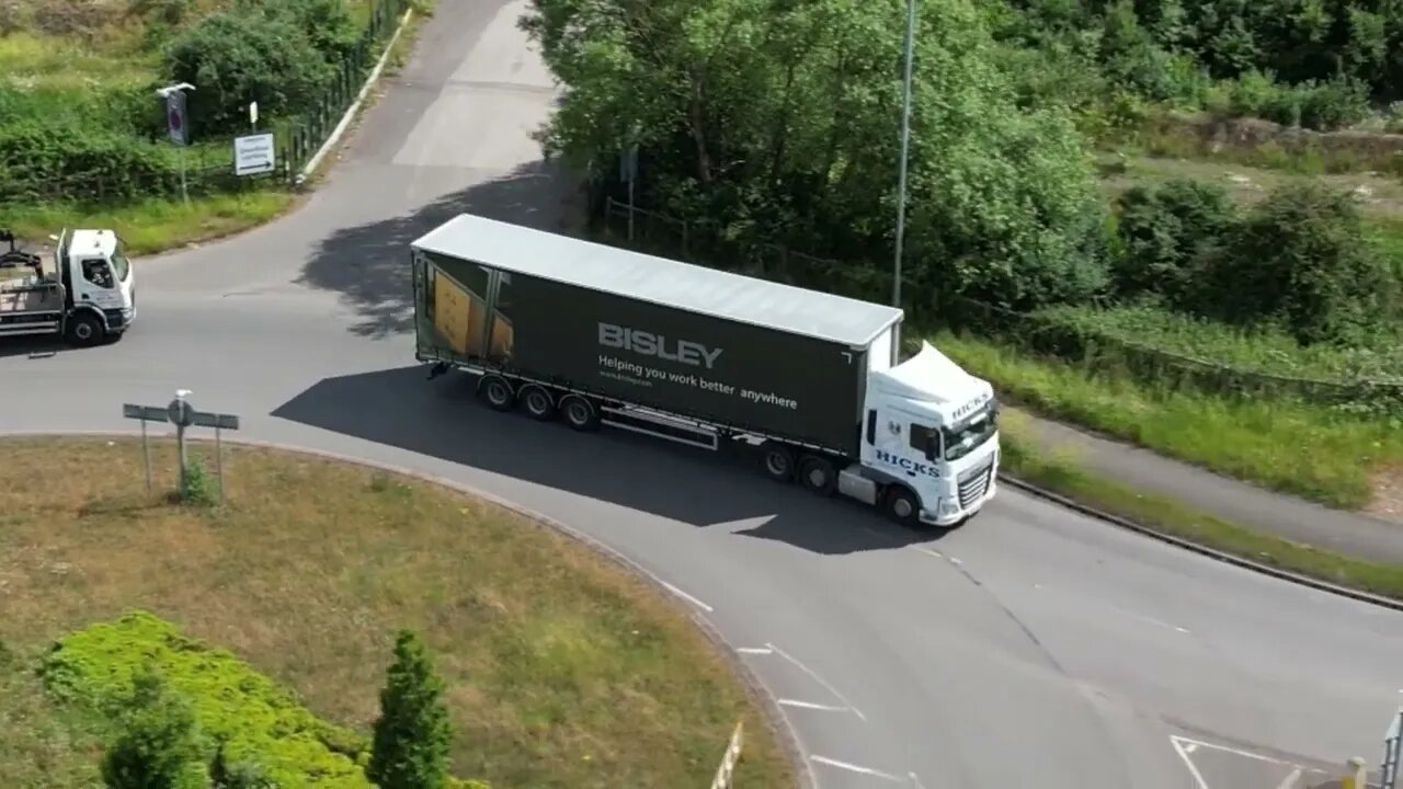 Nice Daf Of Hicks Transport - Welsh Truck Spotting