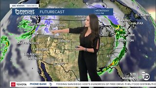 ABC 10News Weather with Meteorologist Angelica Campos