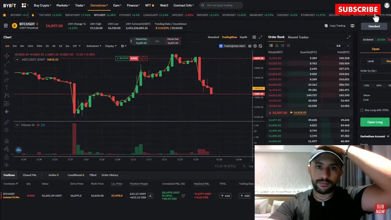 🔴 Live Crypto Trading