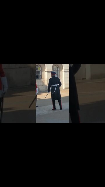 End of day inspection of the Guards #horseguardsparade