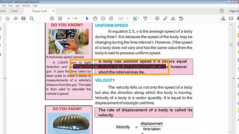 PHYSICS Class 9th CH#2 Distance and Displacement, Speed, Velocity