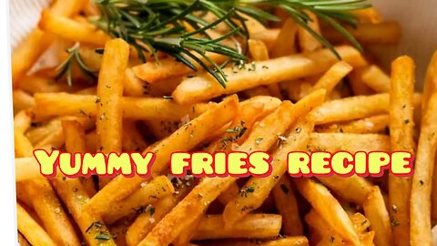 Yummy and crispy french fries 🍟|| must try