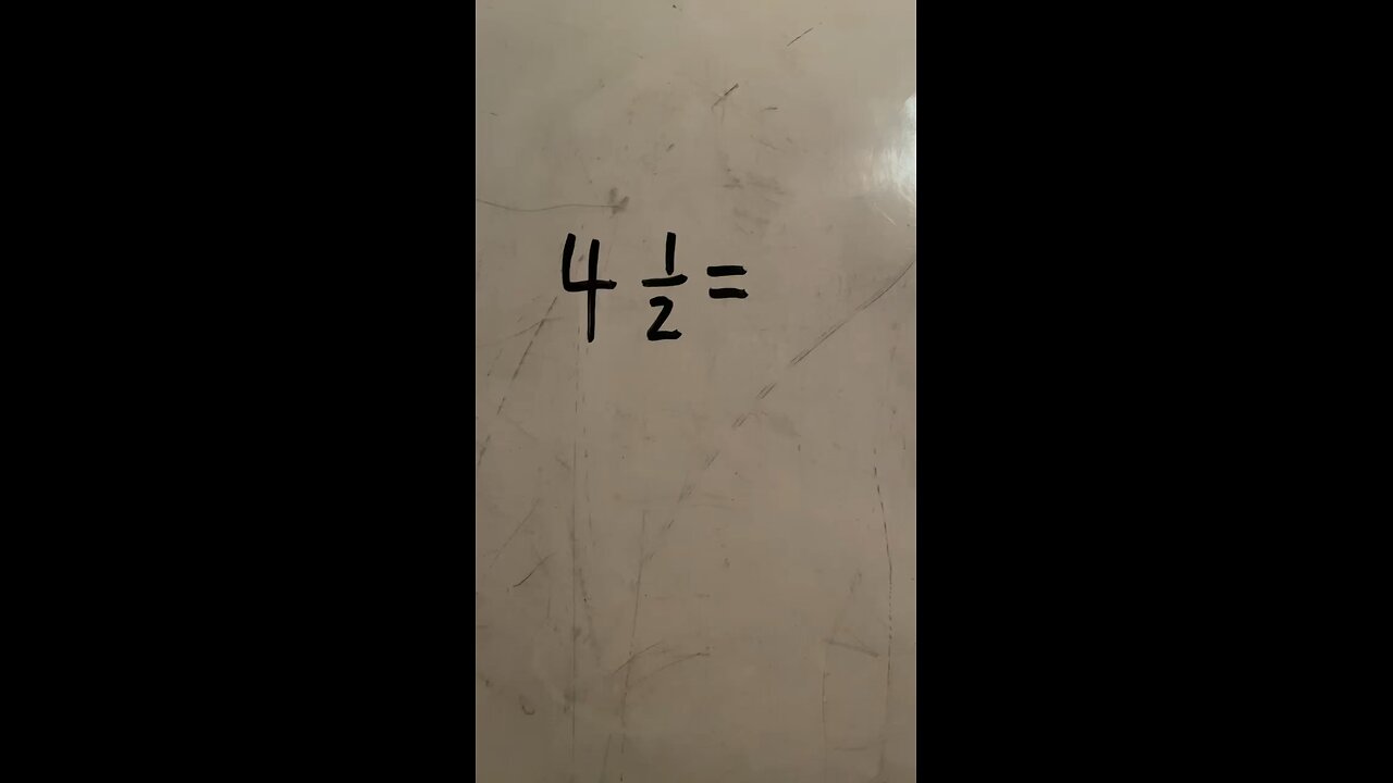 Converting Mixed Numbers into Improper Fractions