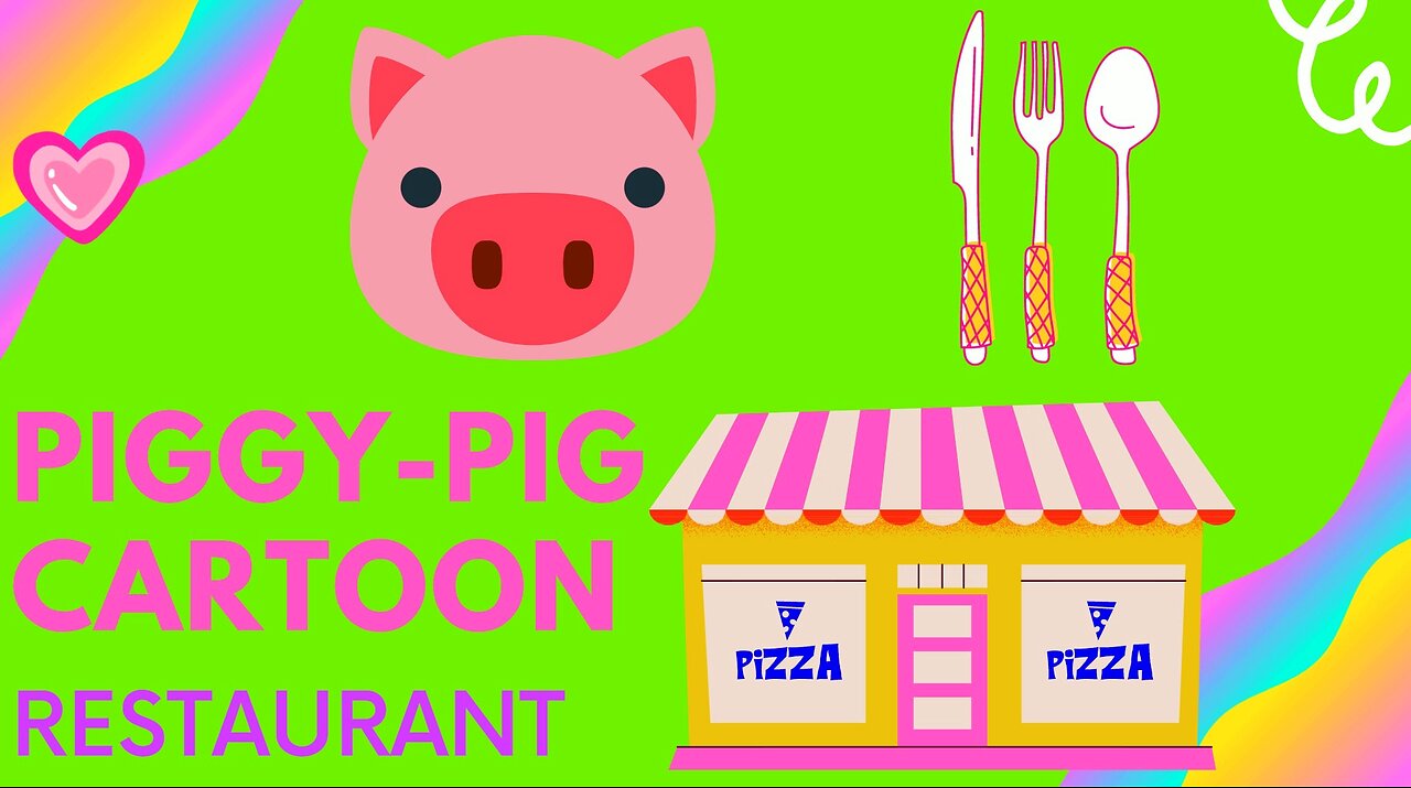 Cartoon for Kids - Piggy Pig Children Cartoon - Kids Video - Learning Cartoon