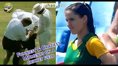 Funny moments in Women Cricket