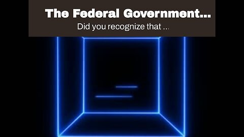 The Federal Government Owes You Tax Credit