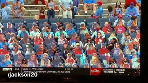 Carl Jackson Cut Out In The Stands At Ole Miss