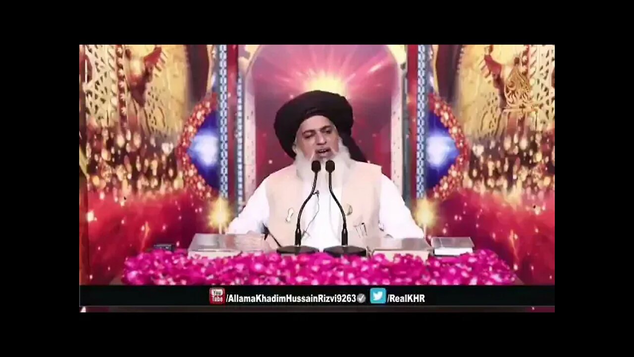 allama khadim hussan rizvi