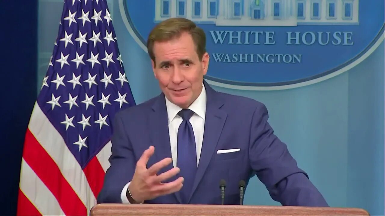 Biden Spokesman John Kirby Says There's "A Need To Look" At A "Humanitarian Pause" In Israel