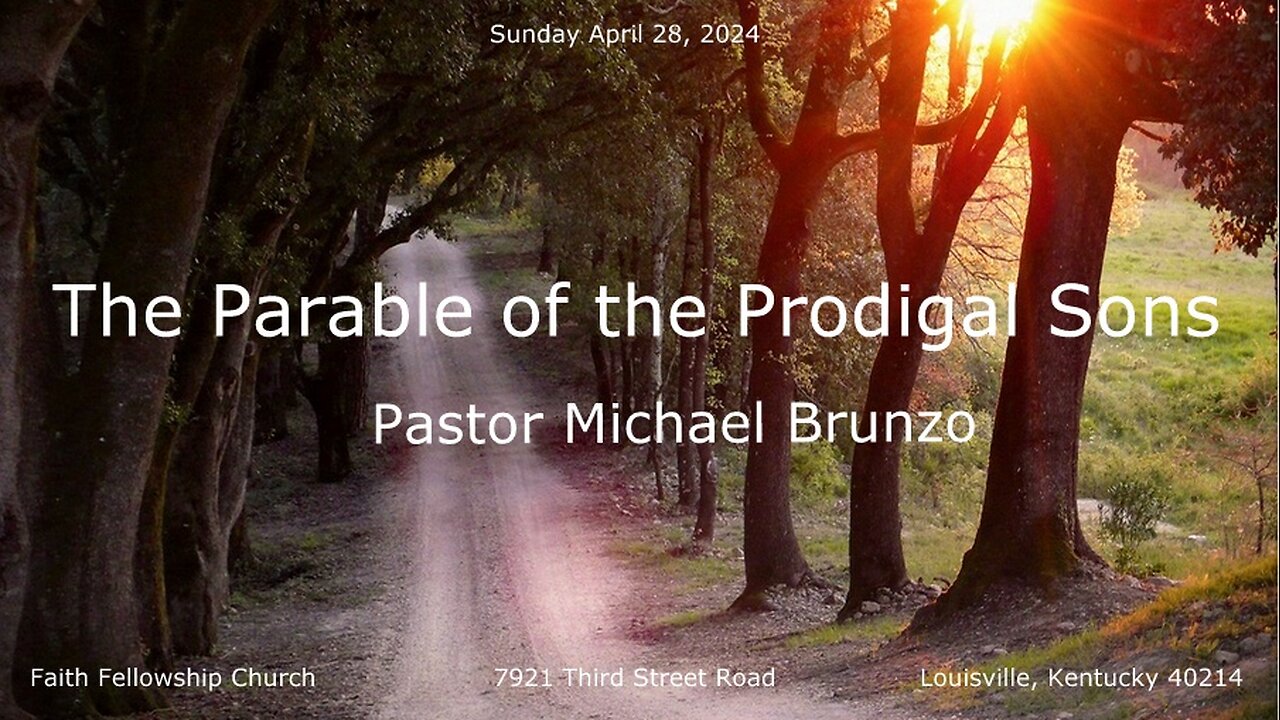 The Parable of the Prodigal Sons