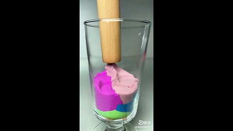 Kinetic sand satisfying ASMR video #viral #rumble