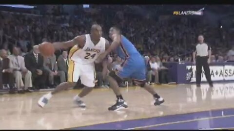 Kobe Bryant 26 Points 7 Ast Vs. Thunder, 2009-10.