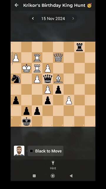 Daily Chess Puzzle 15/11/2024