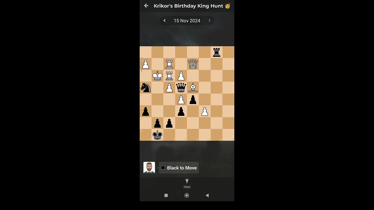 Daily Chess Puzzle 15/11/2024