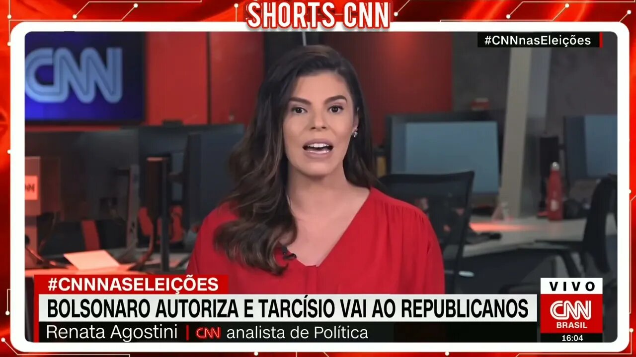 Bolsonaro autoriza e Tarcísio vai se filiar ao Republicanos | @SHORTS CNN