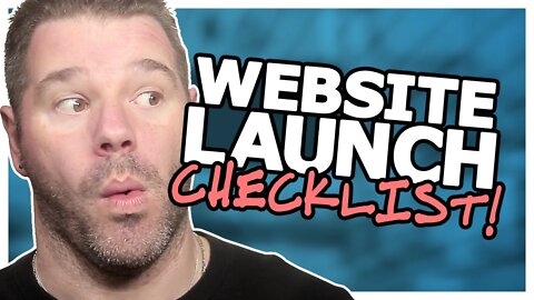 What To Do BEFORE Launching A Website (Follow This "Website Launch Checklist!") - Get Online FAST!