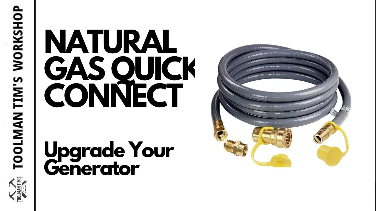 QUICK CONNECT HOOK UP FOR NATURAL GAS GENERATOR - Firman Trifuel