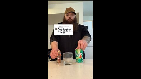 7Up and southern comfort taste test